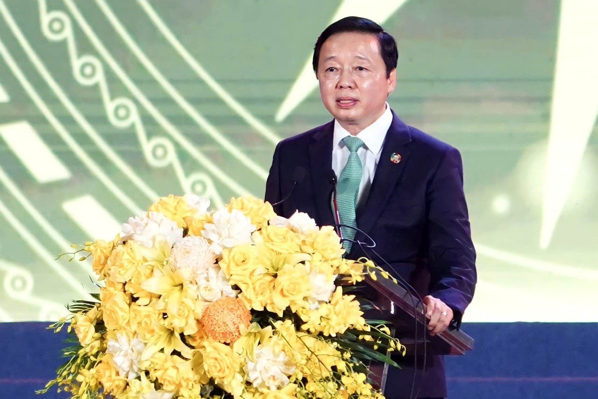 Phó Thủ tướng Trần Hồng Hà phát biểu tại Lễ khai mạc